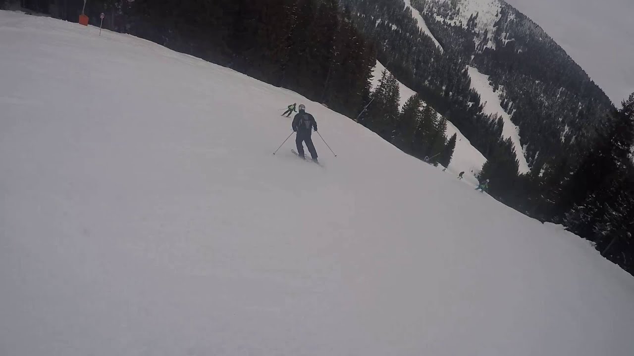 DESCENTE D'UNE PISTE ROUGE HARDCORE[HD] 60FPS