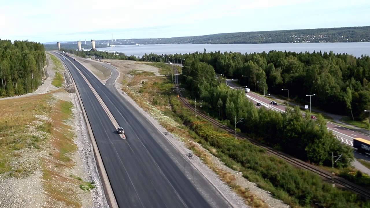Helikopterflygning den 3 september 2013 över E4 Sundsvall | Trafikverket