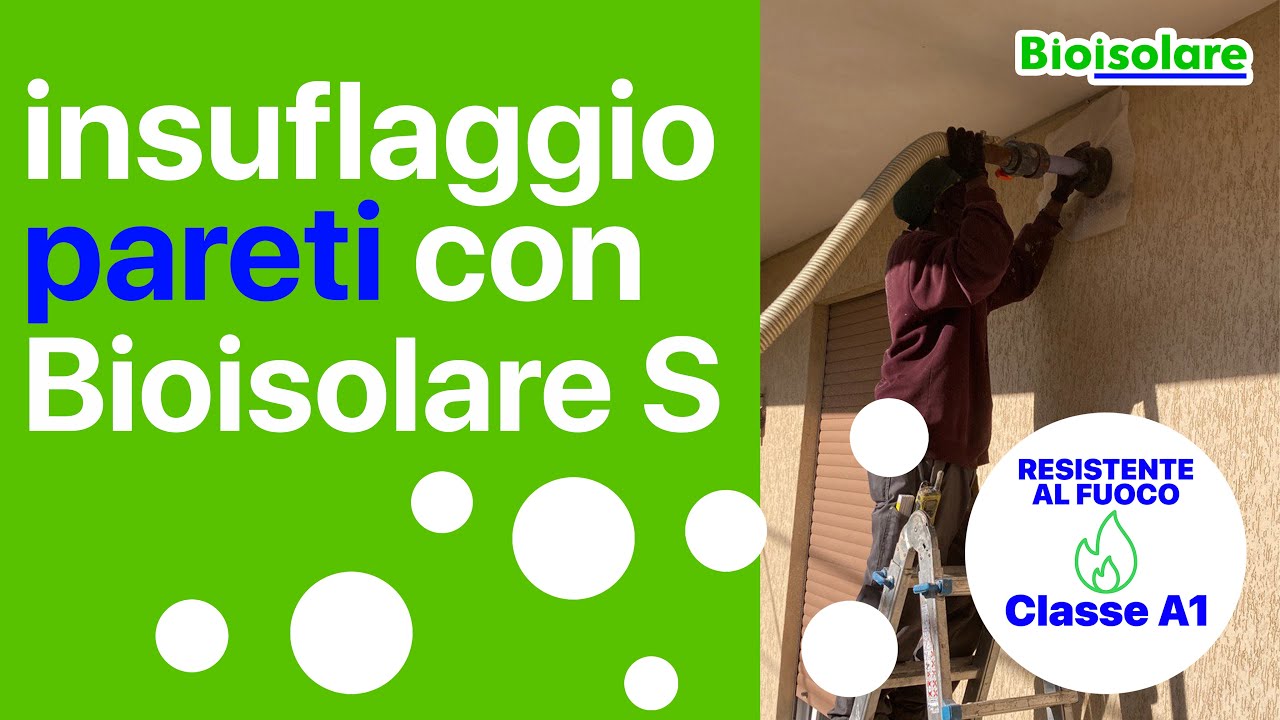 Sistema Bioisolare S1 - Isolamento Intercapedine dei muri