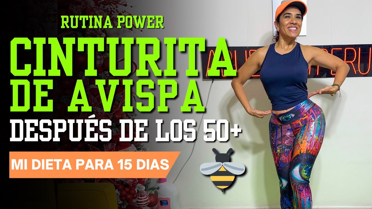CINTURA DE AVISPA DESPUÉS DE LOS 50🔥 #abuelafitperu #fitness #glutes #gymencasa #cintura #fit