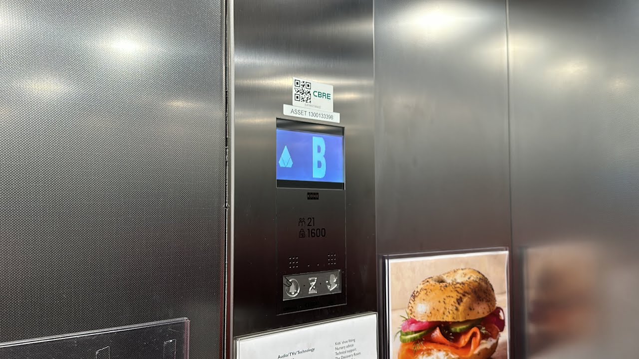 2017 KONE MonoSpace Lifts at John Lewis in Westfield London