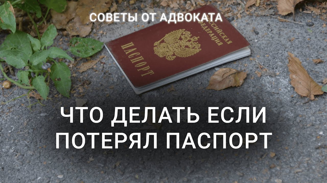 Что нужно делать если потерял паспорт? ШТРАФ | Как восстановить паспорт | Документы