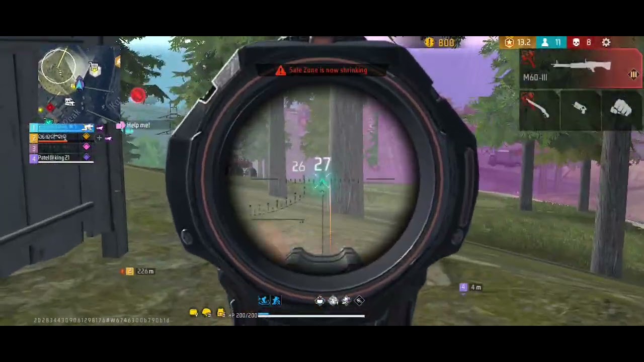 #Free fire br rank 15 kill
