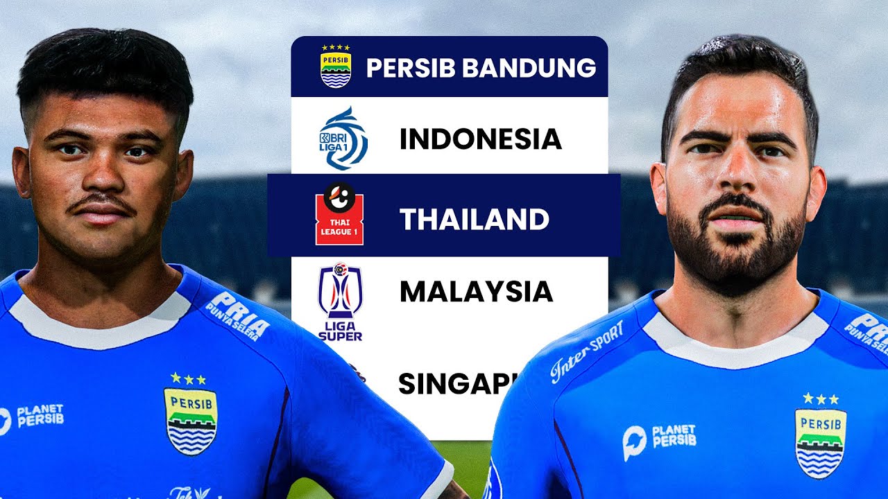 Saya Bikin Persib Main di 4 Liga Terbaik Asean!