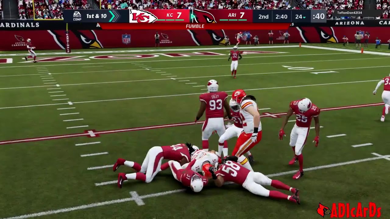 Adicards Madden 21 | How to shut down the Chiefs | Prevent defense got CLAMPS | Chiefs vs. Cardinals