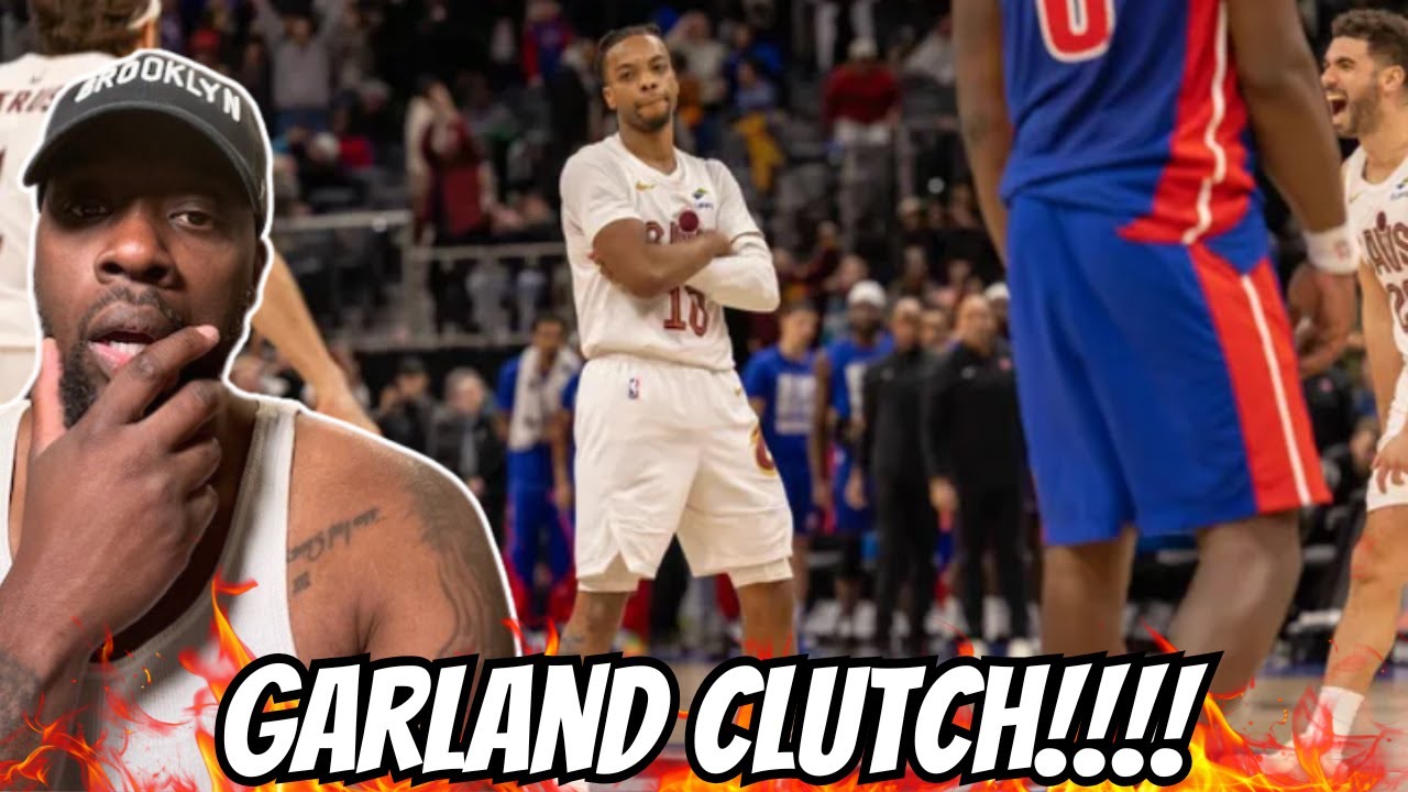 BROOKLYN FAN REACTS TO! CAVALIERS at PISTONS | GAME HIGHLIGHTS