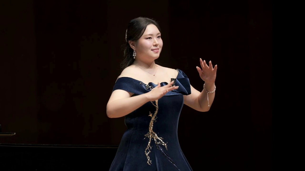인형의 노래 • 김준혜 졸업연주ㅣOffenbach 'Les oiseaux dans la charmille', Sop. Joon-Hye Kimㅣ설명란에 가사수록