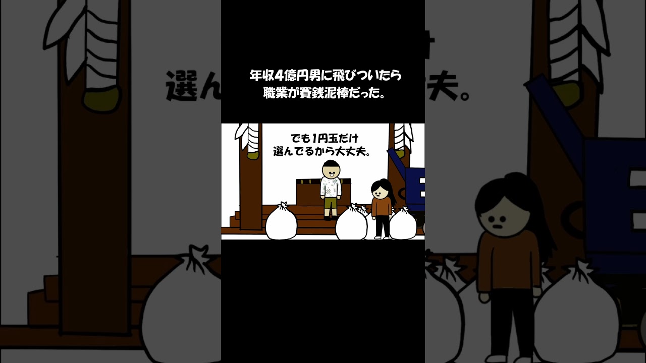 年収4億円が賽銭泥棒だった。