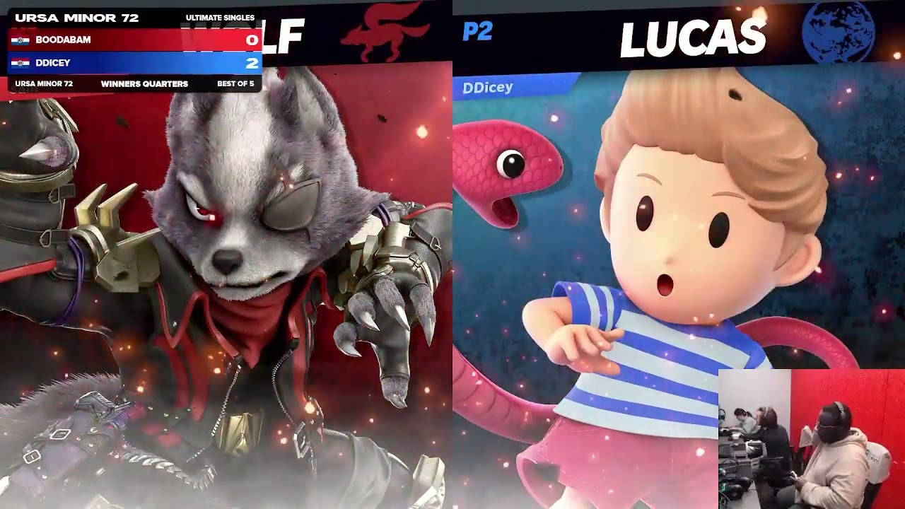 URSA MINOR 72 - DDicey (Lucas) vs. Boodabam (Wolf)