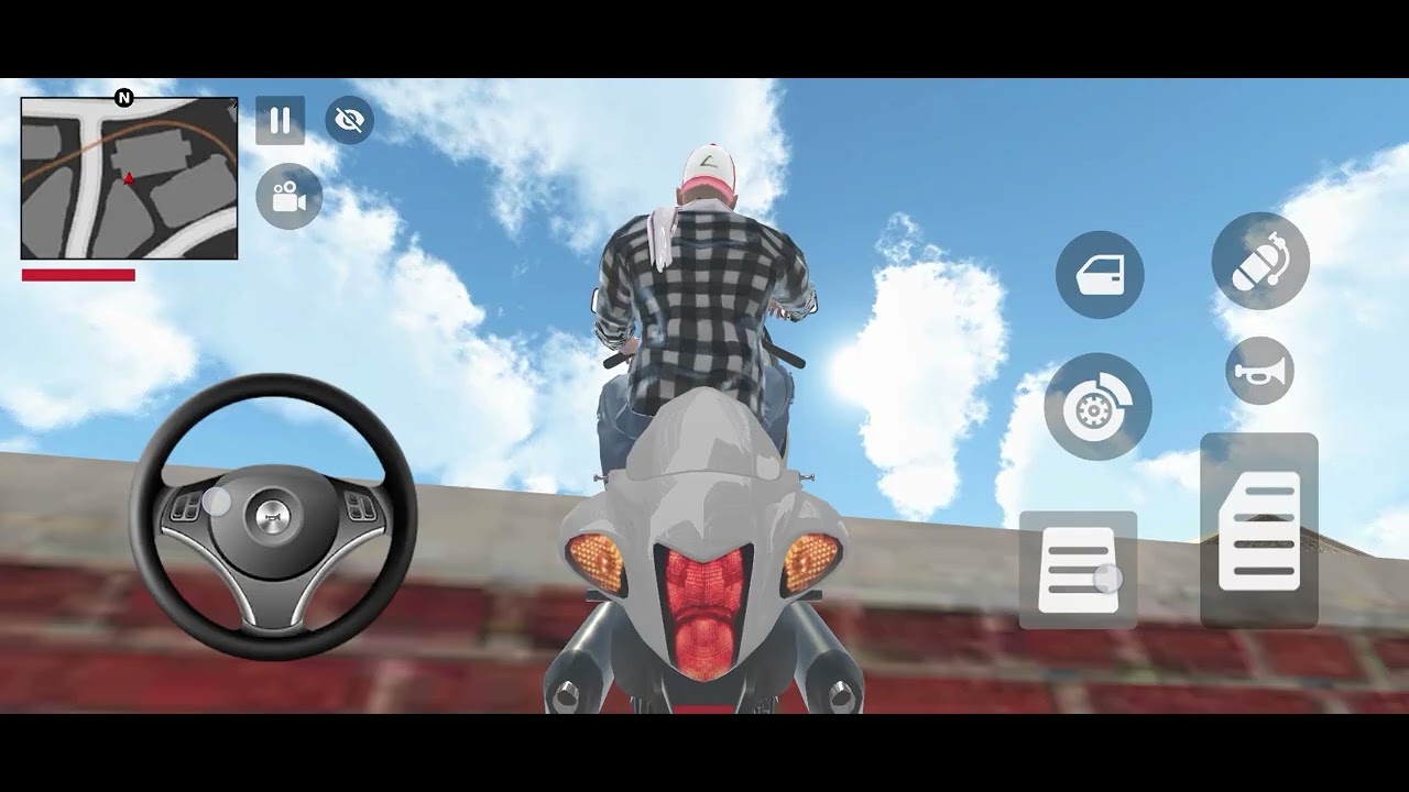 🤩car ko fod diya 😉 indian theft auto simulator subscrib kro please 🥺