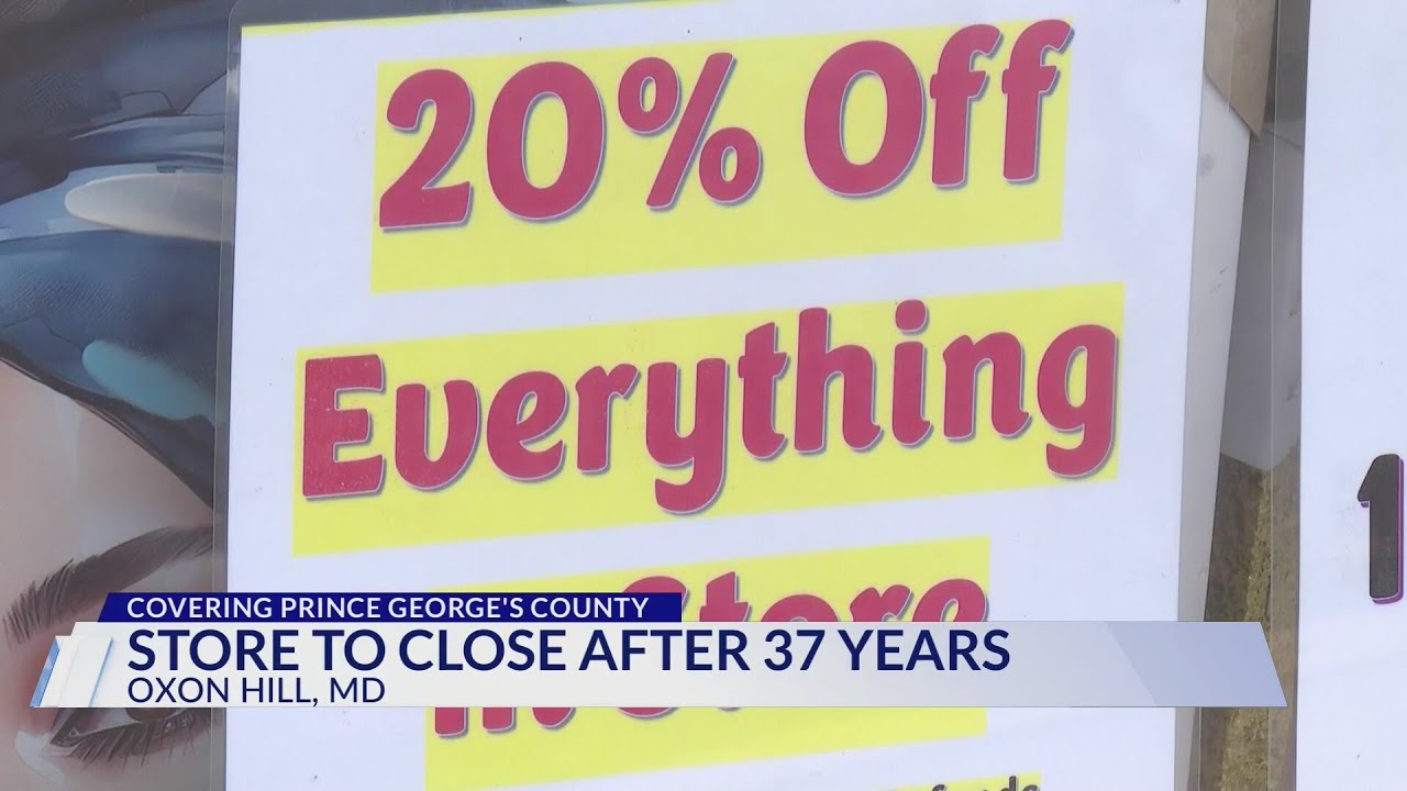 Oxon Hill store to close after 37 years