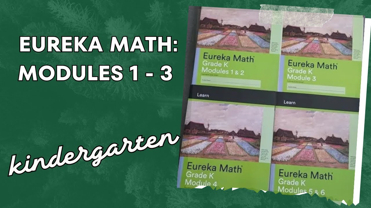 Модули по математике для детского сада Eureka 1-3 K | Обзор и просмотр учебной программы по матем...