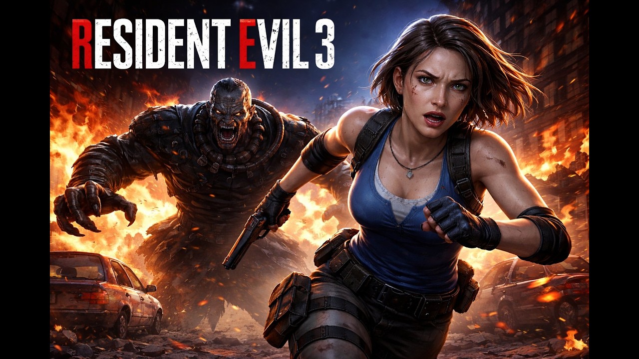 INSANOO!! UM FÃ ESTÁ  CONSERTANDO O RESIDENT EVIL 3 REMAKE !!