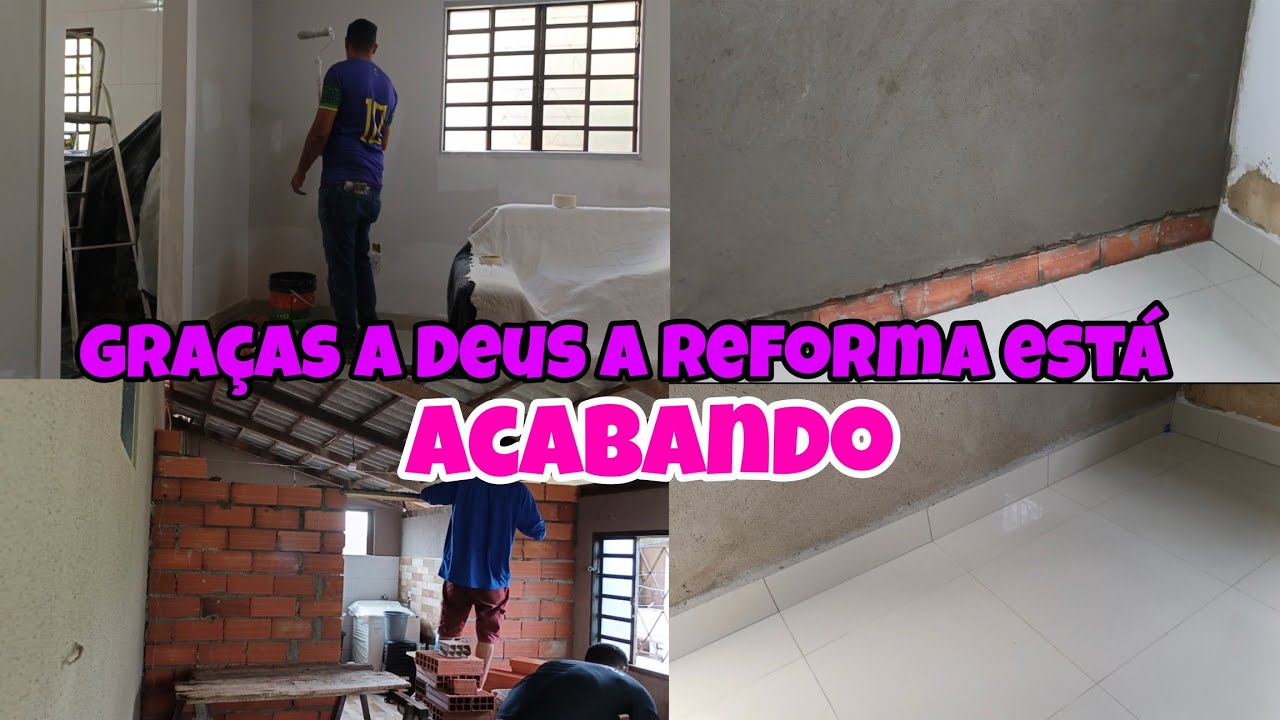 REFORMA QUASE 100% PRONTA🙏ESTÁ FICANDO LINDO😍