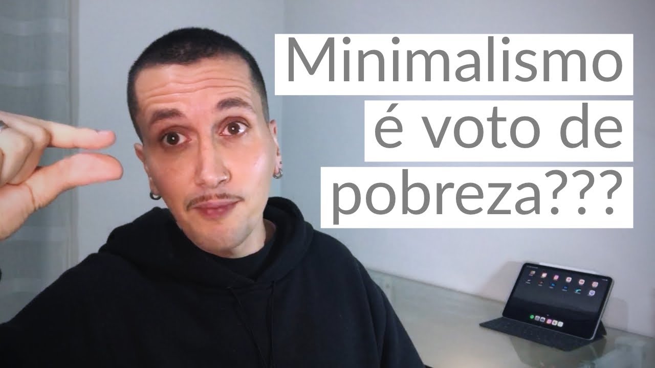 Minimalismo VS Voto de Pobreza