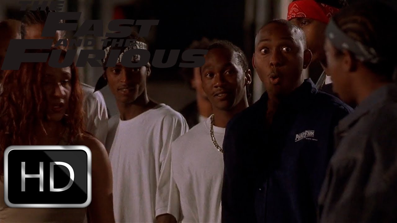 The Fast and the Furious (2001): Edwin pierde la carrera y a M&oacute;nica (HD Latino)