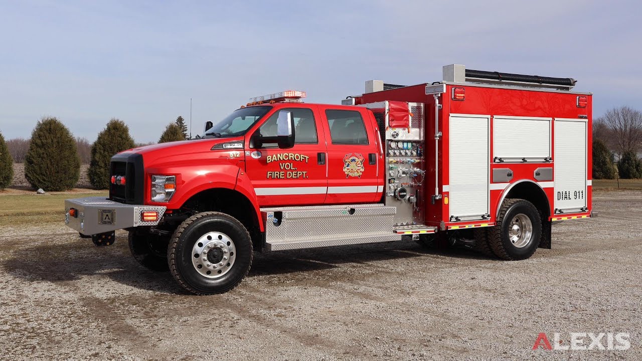 BANCROFT VOLUNTEER FIRE DEPARTMENT 4x4 – 1500GPM MINI PUMPER #2541- BANCROFT, WEST VIRGINIA