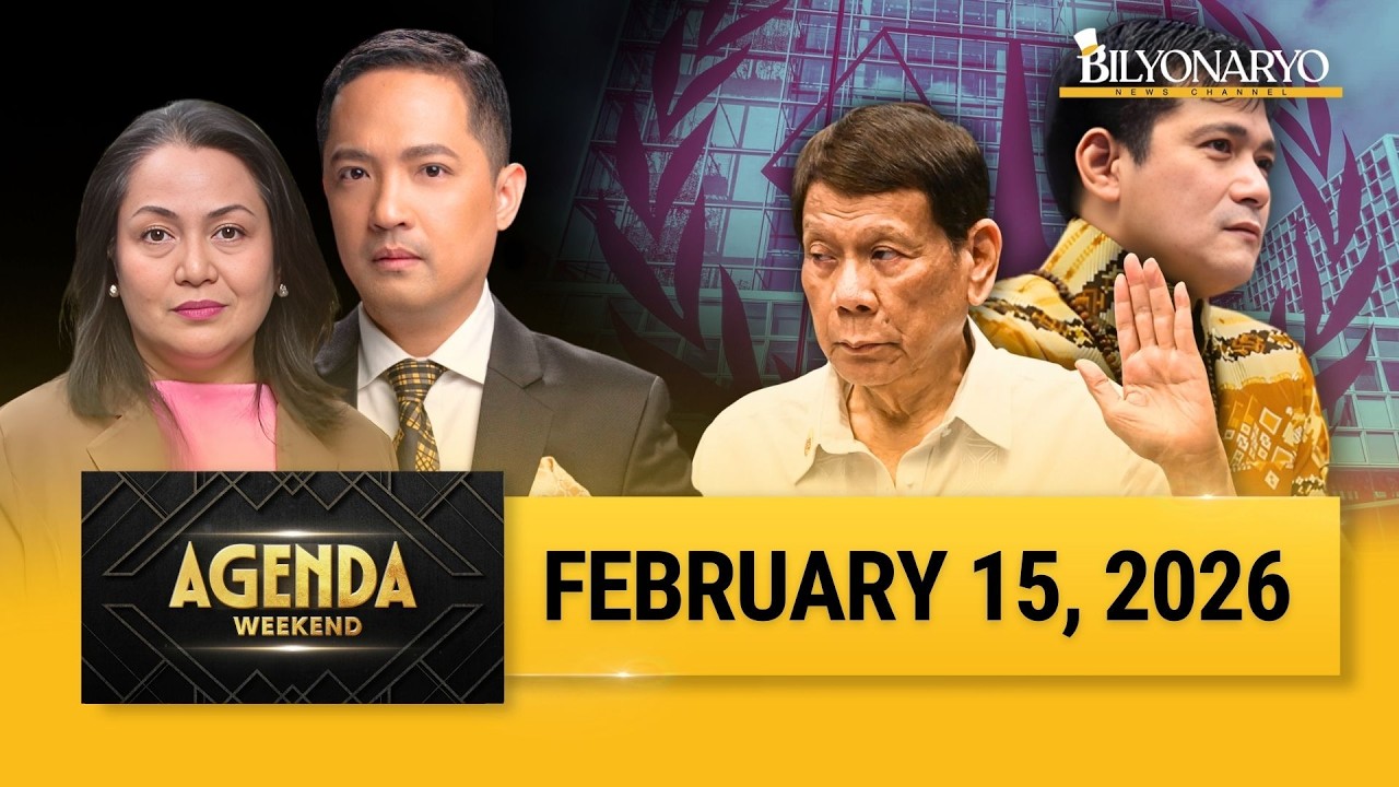 Agenda Weekend  | February 15, 2026