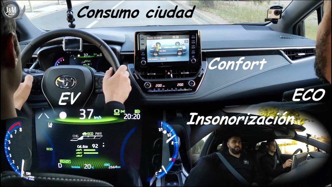 Toyota Corolla Hybrid Feel! 180H 2019: Consumo ciudad | ECO/EV mode | Hatchback | 180cv