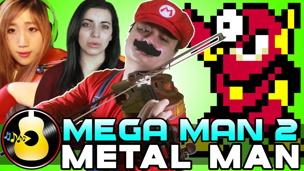 Mega Man 2 - Metal Man Theme ft. xclassicalcatx & TeraCMusic (Orchestral) || String Player Gamer
