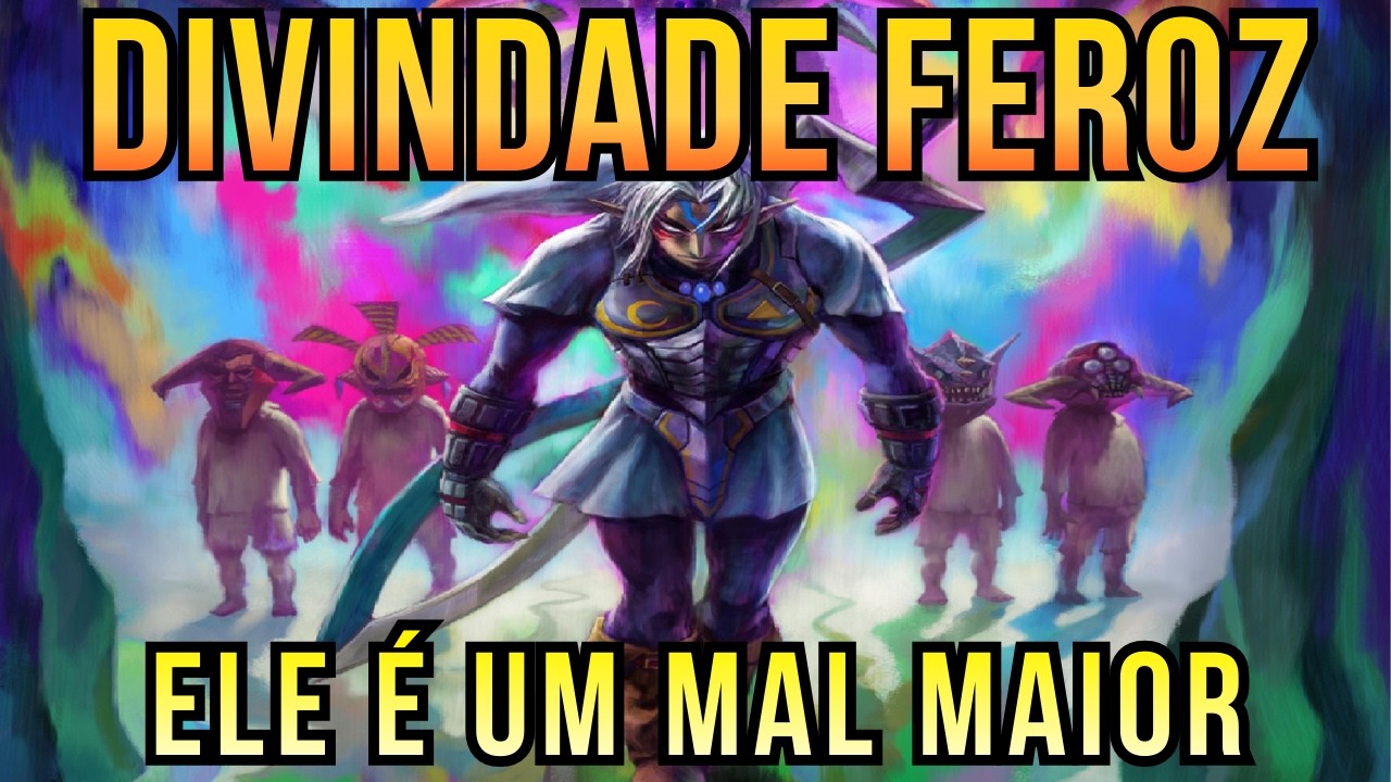 O que é a DIVINDADE FEROZ, o mais poderoso ser de Majora's Mask, e um mal terrível de Zelda | Teoria
