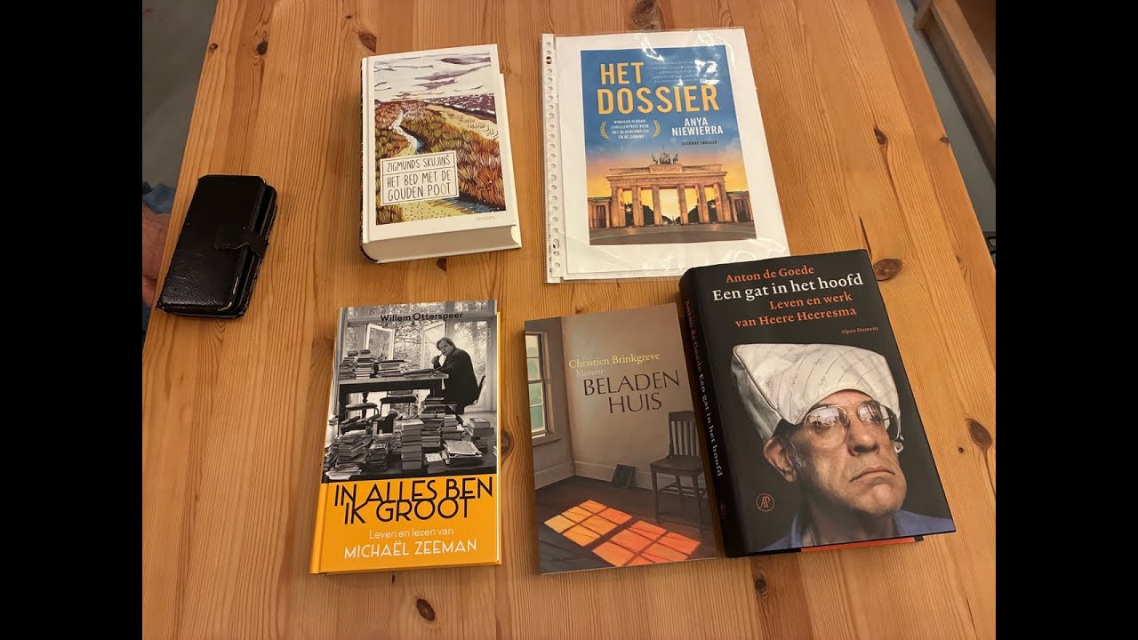 De Boekentafel van Godert Walter van zaterdag 11 oktober 2025