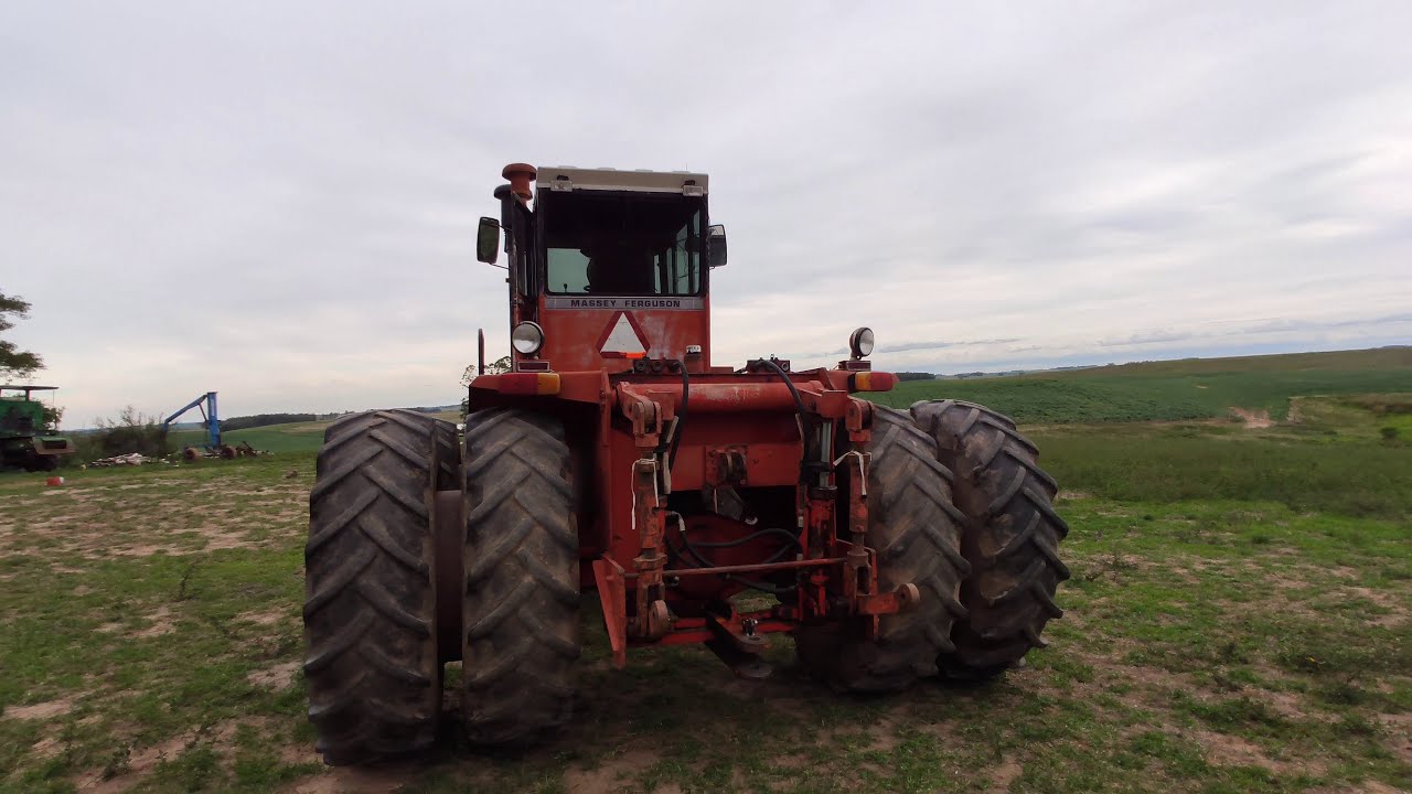 TRATOR RARO DA MASSEY FERGUSON!! Fabricado pela Muller! MF 4780