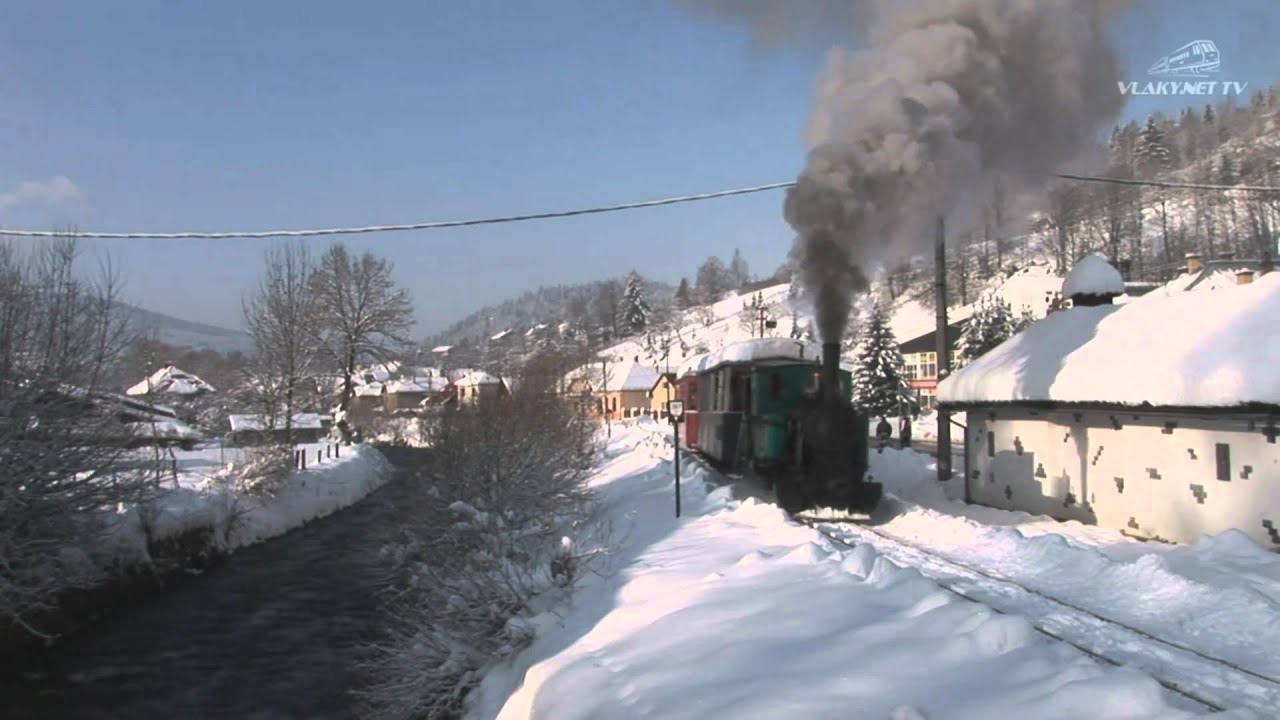 Rozprávková zima na Čiernohronskej železnici