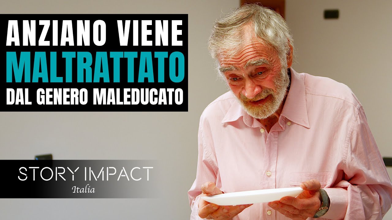 Anziano viene trattato male, il finale ti farà riflettere