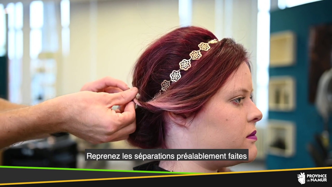Tutoriel - chignon avec headband