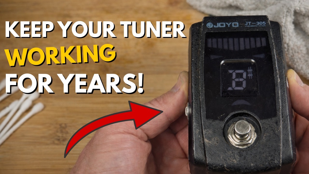 DON'T Ignore Your Guitar Tuner Pedal!! | Joyo JT-305 Maintenance