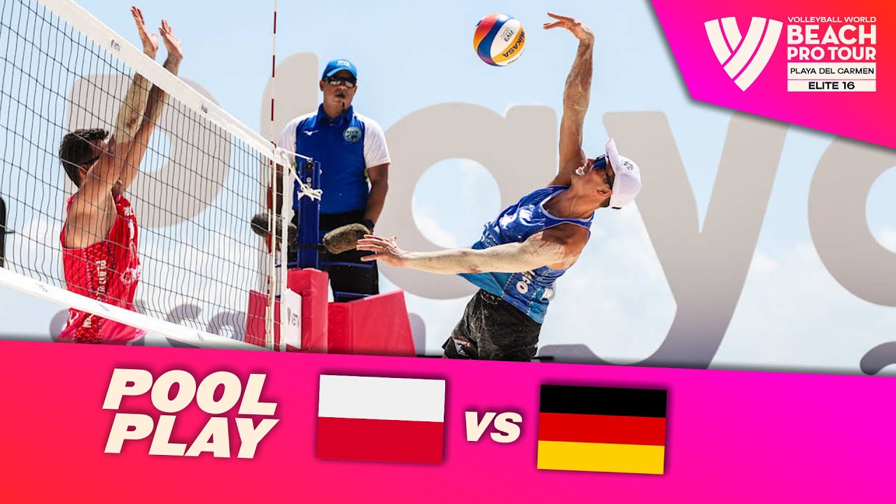 Bryl/Losiak vs.  Pfretschner/Winter - Pool Play Highlights | Playa del Carmen 2025 #BeachProTour
