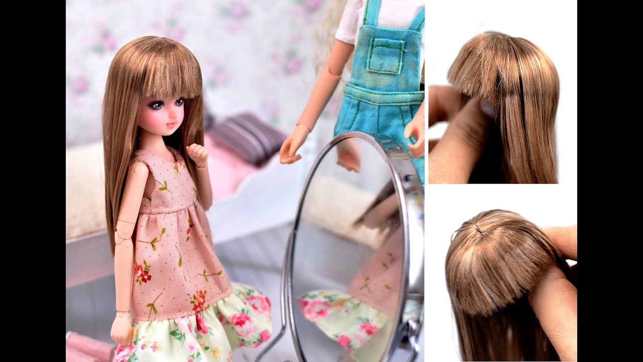 BANGS | self-adhesive DOLL WIG TUTORIAL | part 3
