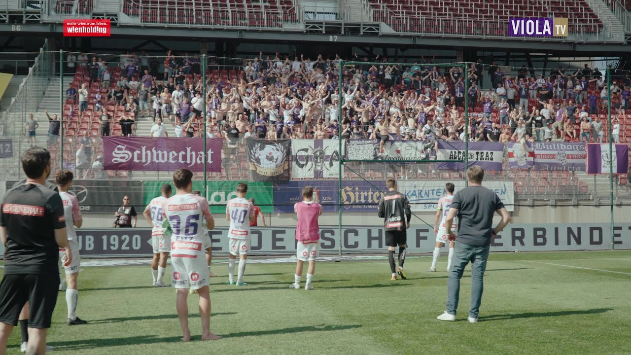 Matchday Backstage: Austria Klagenfurt - Austria Wien 1:1 (05/2023) #faklive #Veilchen