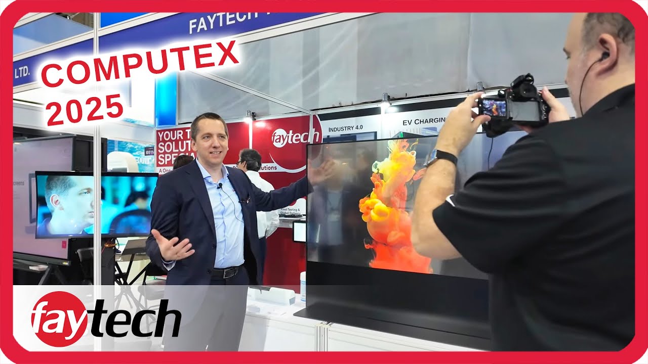 faytech at Computex 2025 Modular Display Kits, Raspberry Pi Touchscreen PCs, USB-C, EV, 3D Kiosks