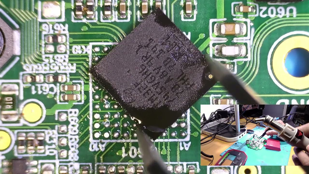 إصلاح كاشف معادن دخل له ماء البحر وتسرب تحت المعالج vanquish 340