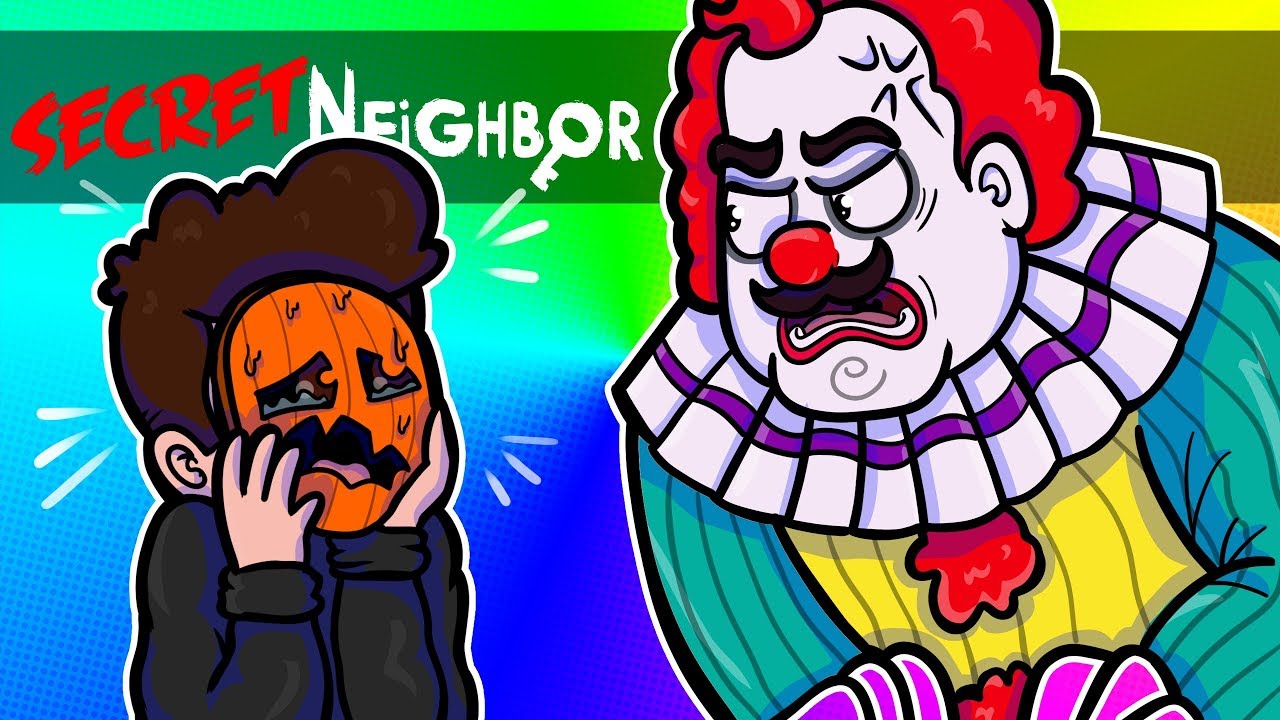 🔥 KLAUN SĄSIAD NIGDY MNIE NIE ZNAJDZIE?! | SECRET NEIGHBOR /w Disowskyy, Eleven, Weza, Chucken