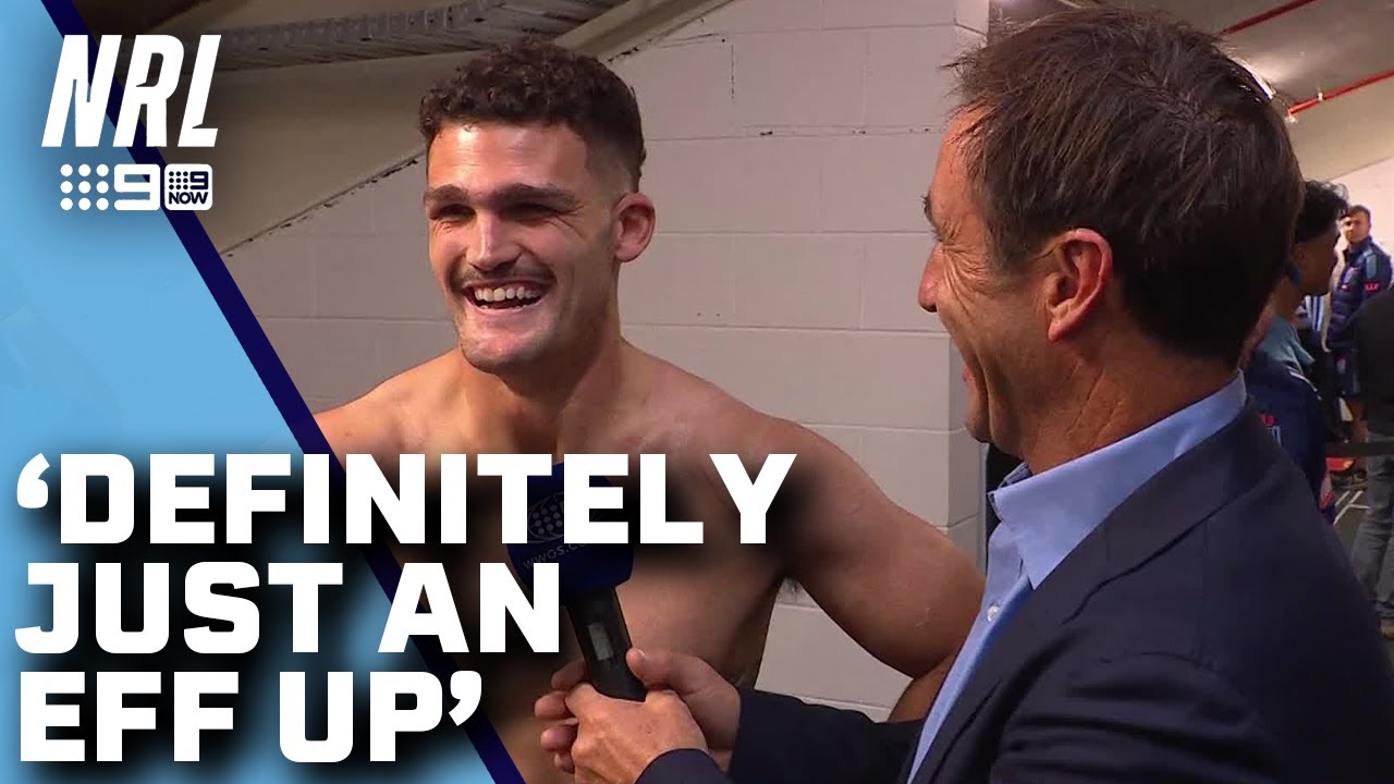 Joey has fun in an ECSTATIC Blues sheds: In The Sheds | NRL on Nine