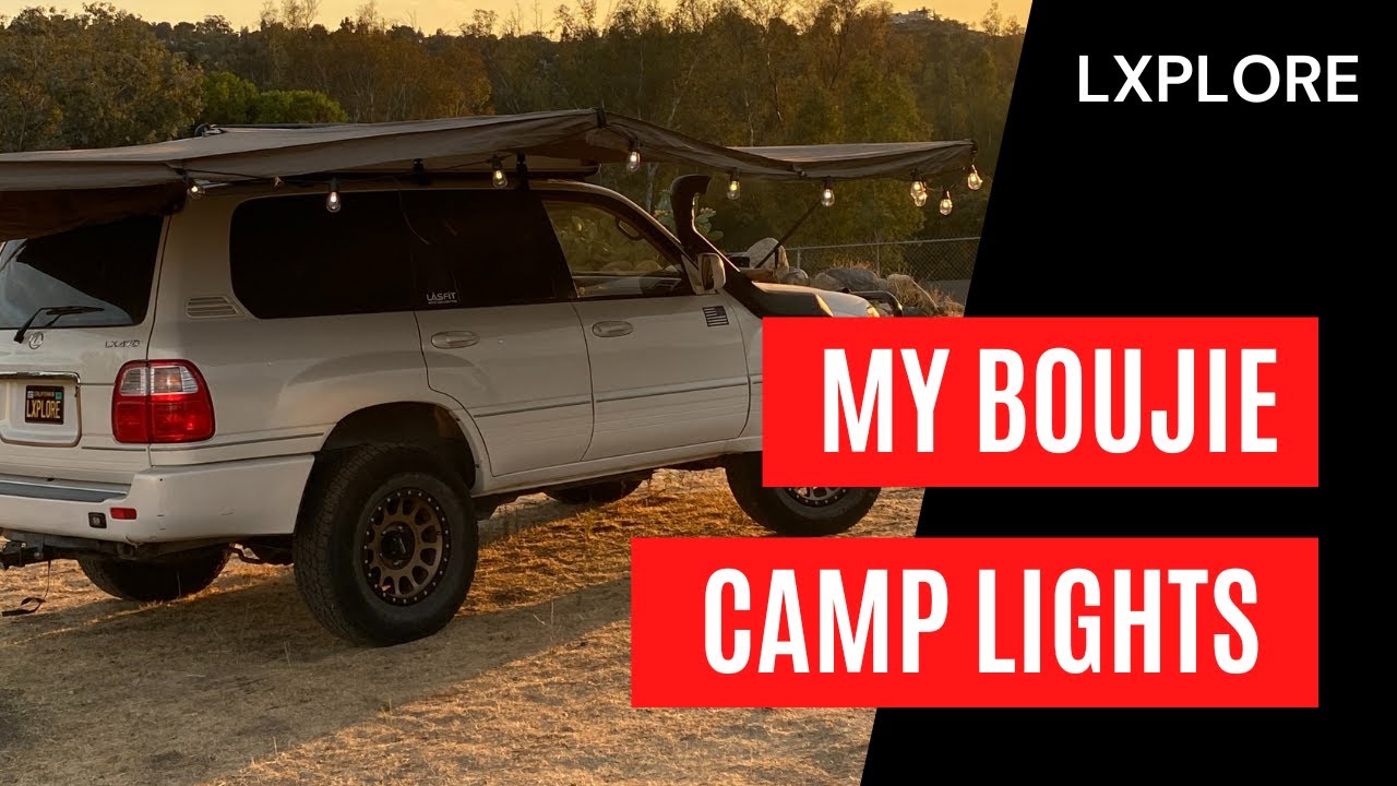 The BEST Overlanding Camp Lights #overlanding #campinggear #lx470