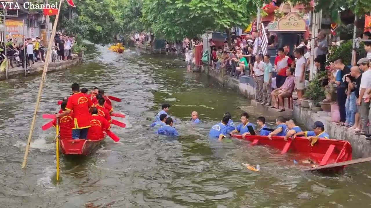 Bơi trải đồng đội NAM - Lễ hội thôn Cự Trữ xã Phương Định ngày bơi thứ 2 - 15/03/2023