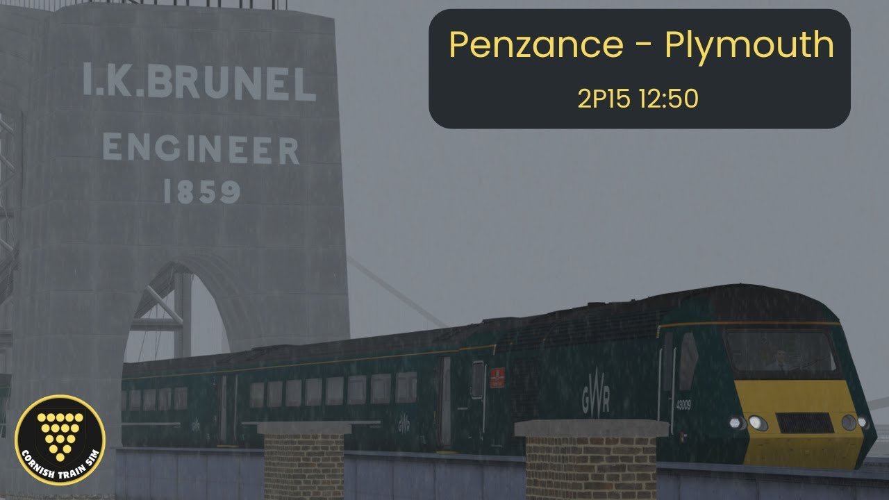 Penzance - Plymouth | 2P15 12:50 | Class 255 Castle Class HST