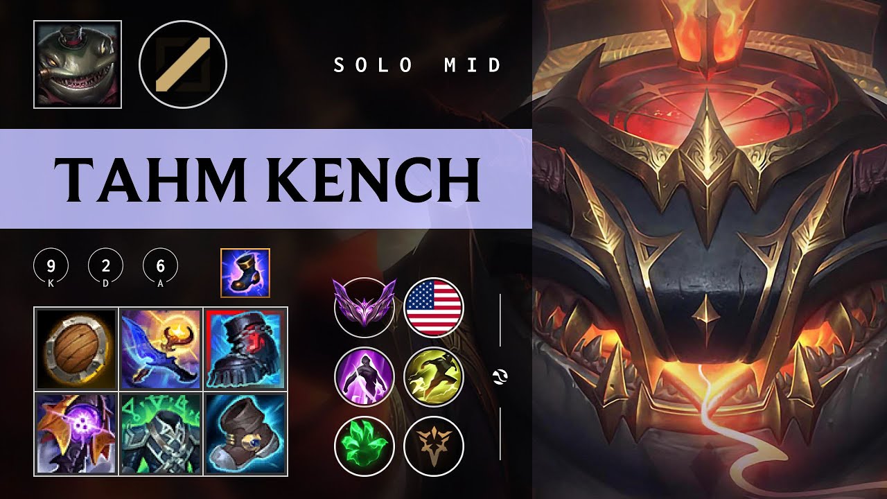 Tahm Kench Mid vs Syndra - NA Master Patch 26.02