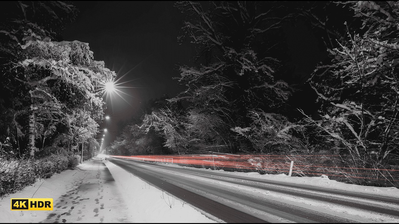 Relaxing Early Morning Drive / Munich to Starnberg / 4K HDR / Gentle Car Sound