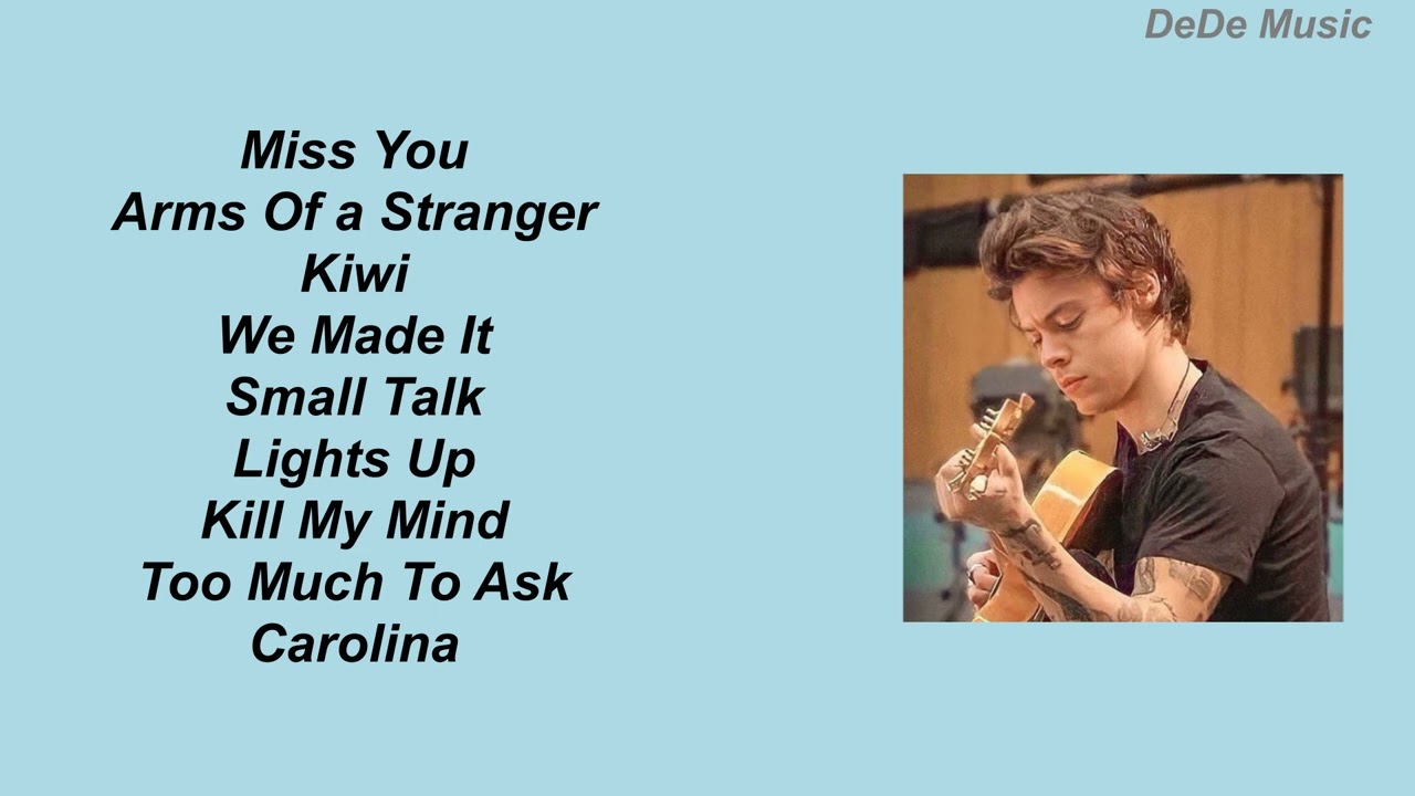 Niall Horan, Louis Tomlinson, Harry Styles (playlist)