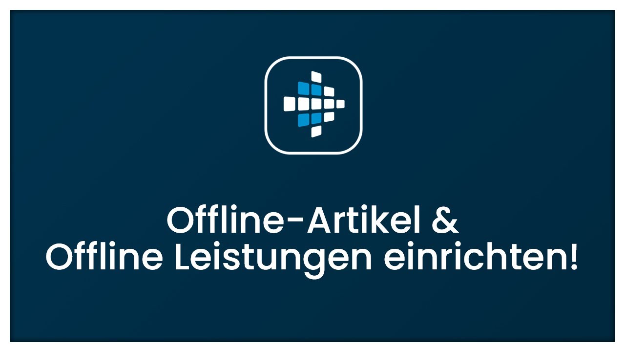 Offline-Artikel & Offline-Leistungen in der my blue:app hand:werk!
