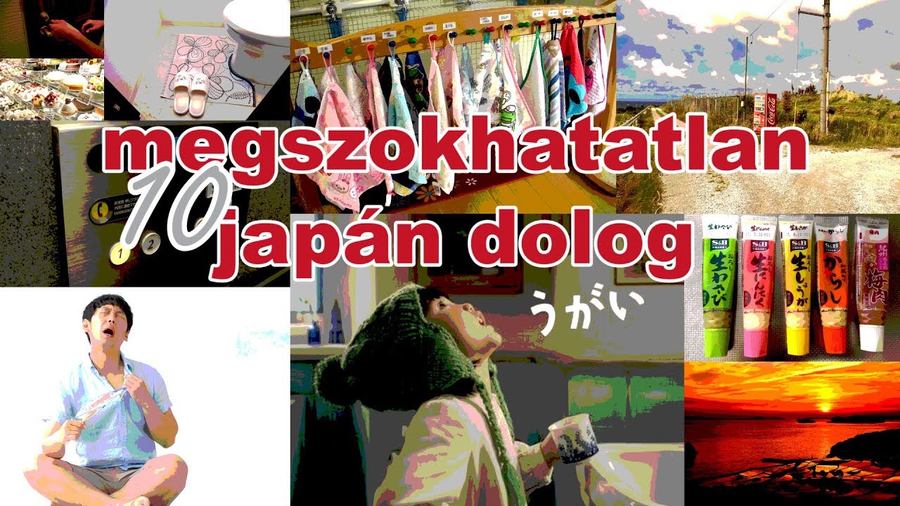 10 megszokhatatlan jap&aacute;n dolog