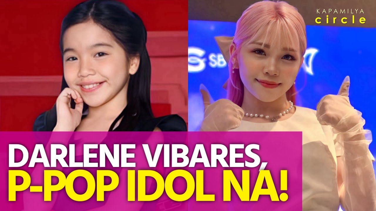 Darlene Vibares ng The Voice Kids, isa nang ganap na P-pop idol; binati ni Darren Espanto