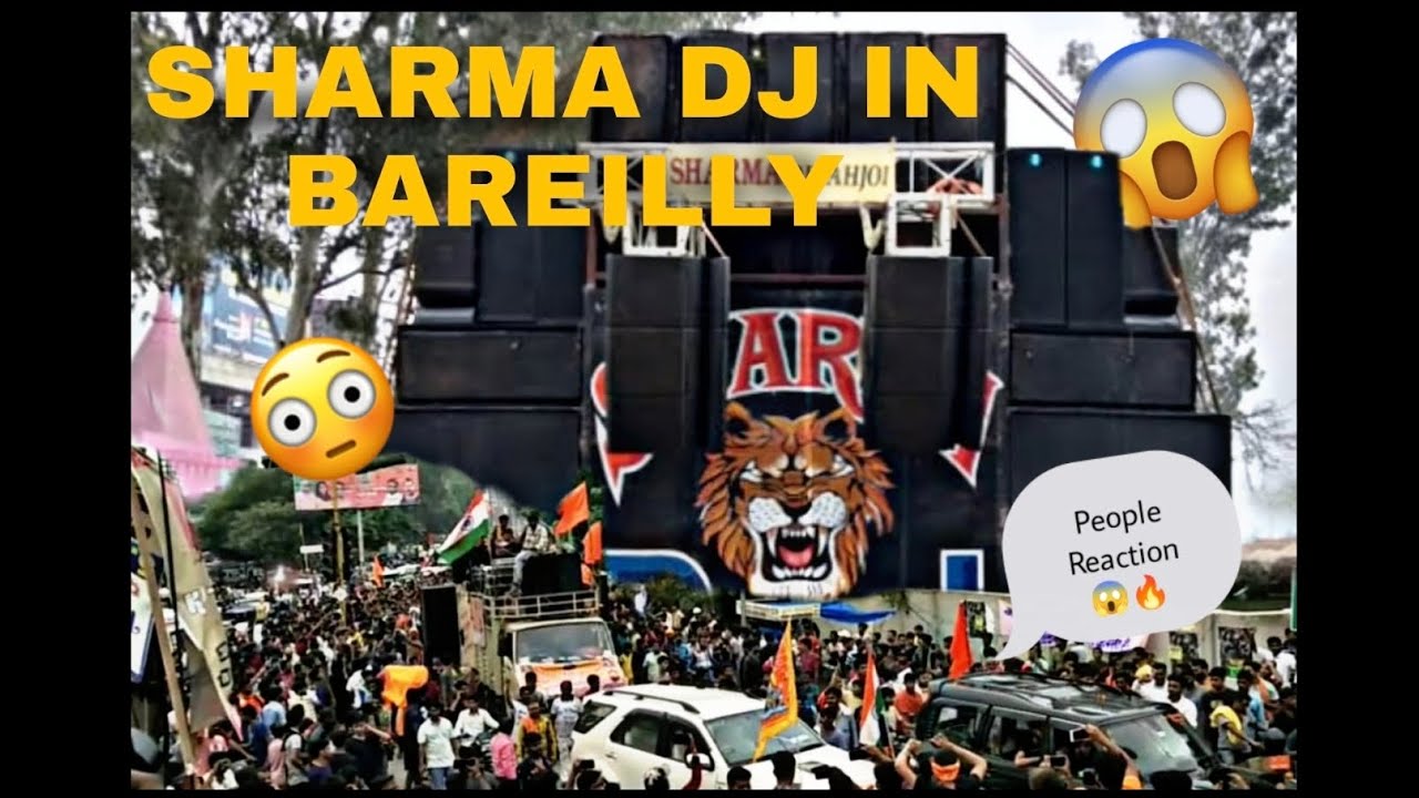 sharma DJ in bareilly full video of kanwar yatra ( डी जे शर्मा बहजोई बरेली में। 2024