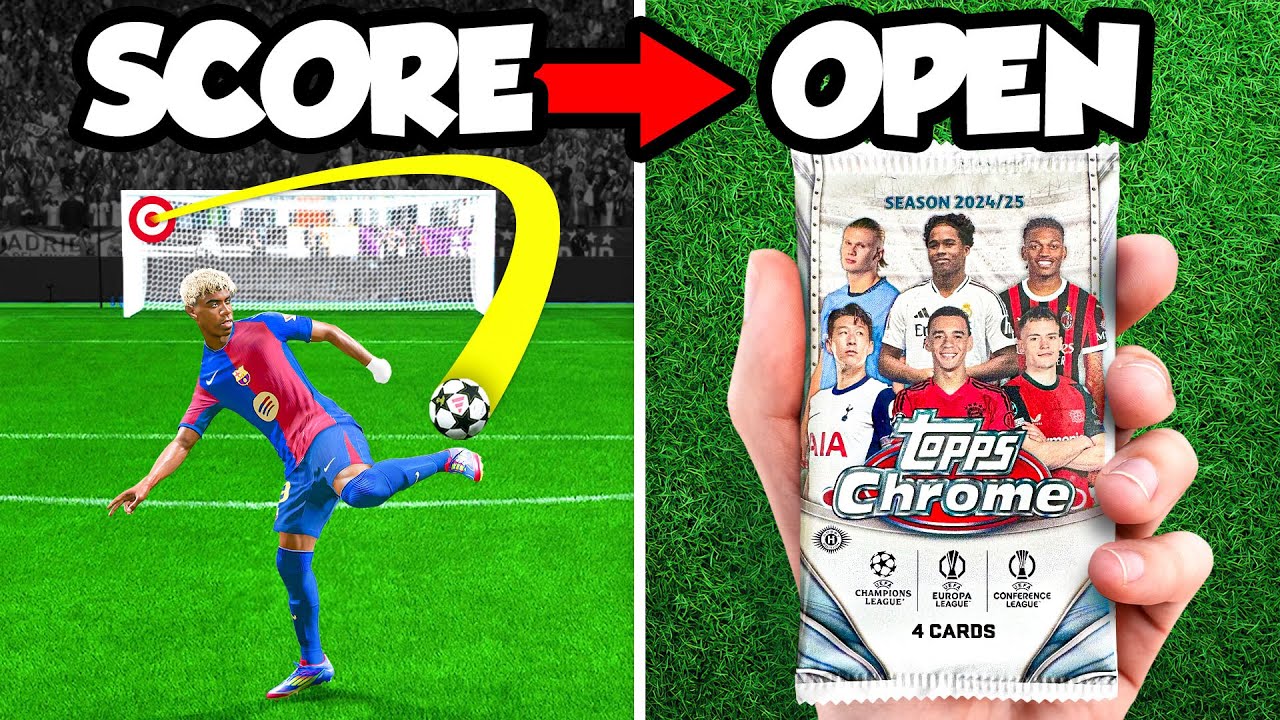 1 Goal = 1 UCL Trading Card Pack