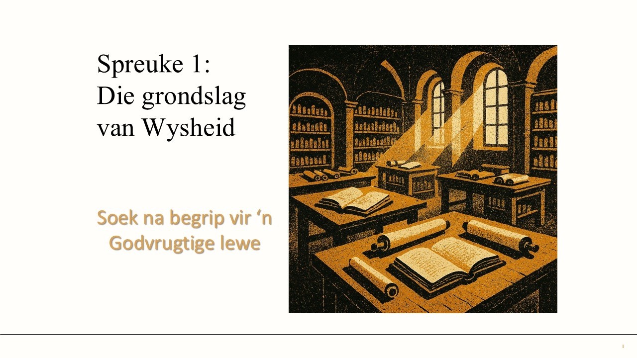 Bybelskool - 11 Februarie 2026